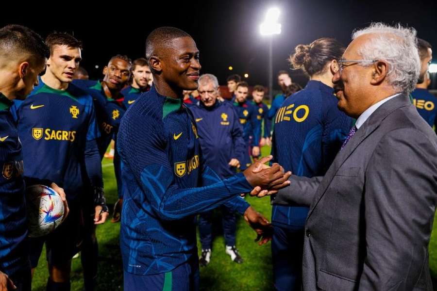 António Costa falou com os jogadores