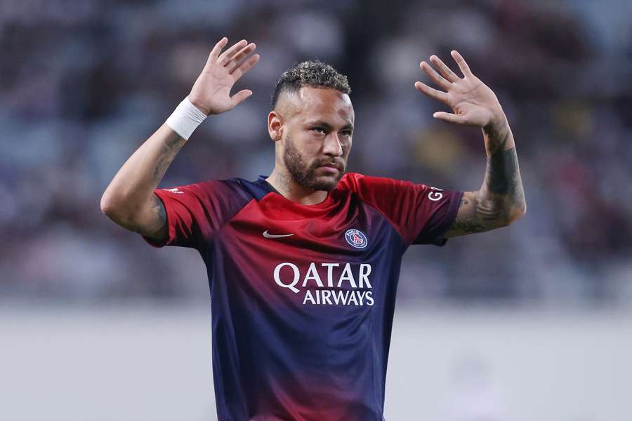 Neymar è rimasto in panchina