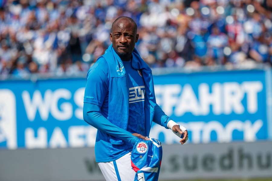 Christian Kinsombi wechselt im Sommer von Rostock nach Cottbus.