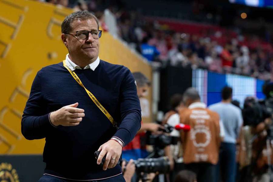 Max Eberl beim Klub-WM-Spiel gegen PSG.