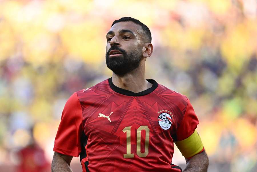 Cleveland, Ohio, Stany Zjednoczone – 6 czerwca 2026 r. Mohamed Salah z Egiptu podczas meczu z Brazylią. Cleveland, Ohio, Stany Zjednoczone – 6 czerwca 2026 r. Mohamed Salah z Egiptu podczas meczu z Brazylią.