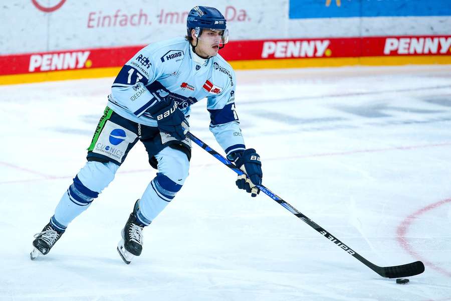 Adrian Klein traf für die Straubing Tigers.