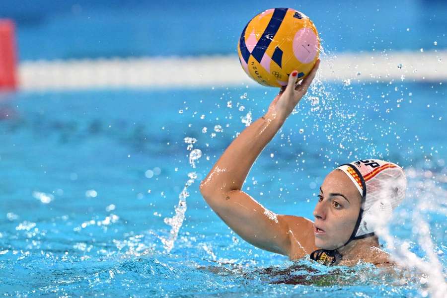 Bea Ortiz, jugadora de la selección española