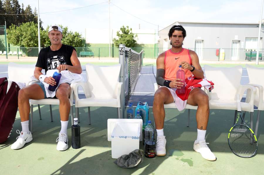 Rune, junto a Alcaraz en Murcia