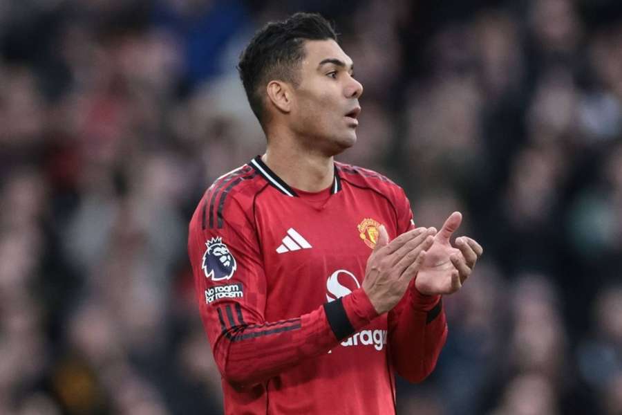 Casemiro está na reta final do contrato com Manchester United