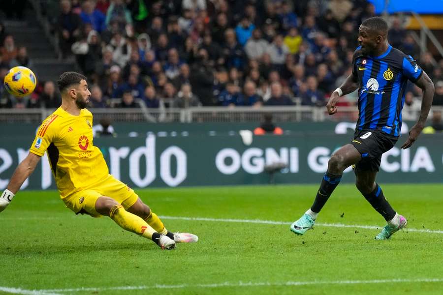 Marcus Thuram scored the winning goal for Inter Milan in the 81st minute