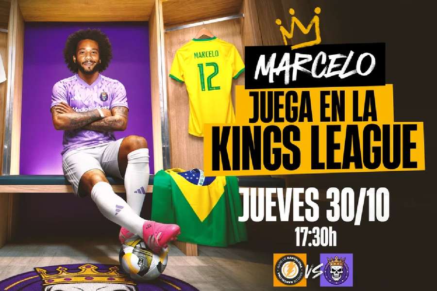 Marcelo vuelve a jugar al fútbol Marcelo vuelve a jugar al fútbol