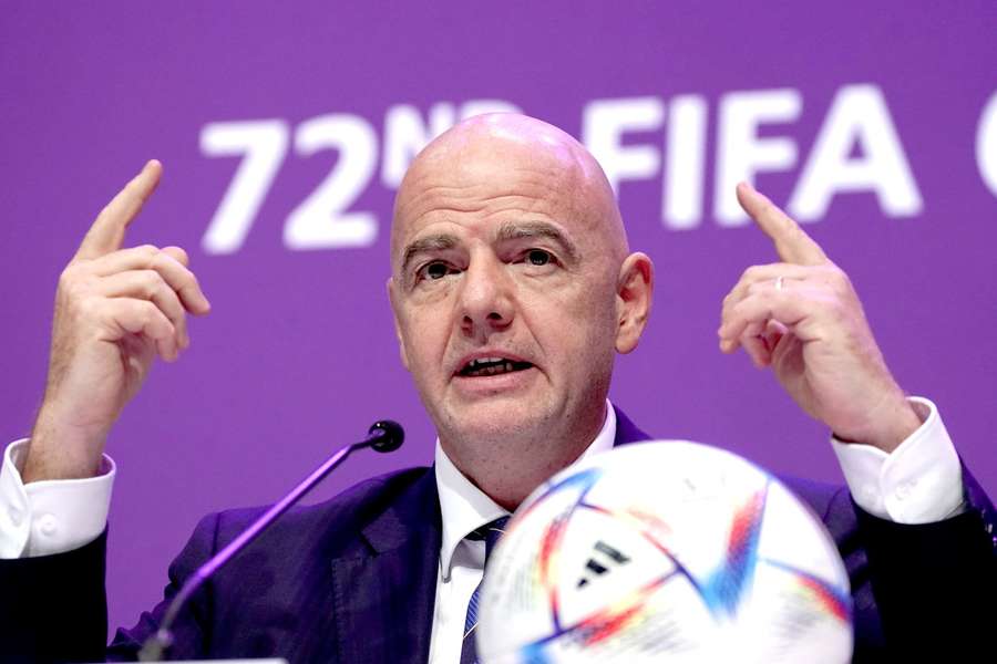 FIFA President, Gianni Infantino