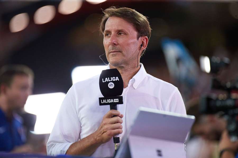 Gaizka Mendieta working for LaLiga Gaizka Mendieta working for LaLiga