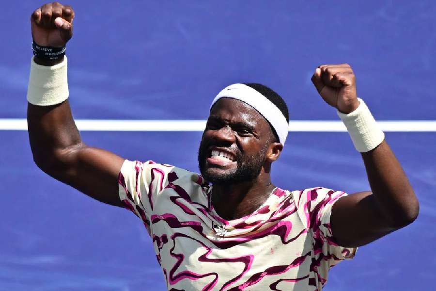 Tiafoe se alimentou da energia da torcida para conseguir a vitória