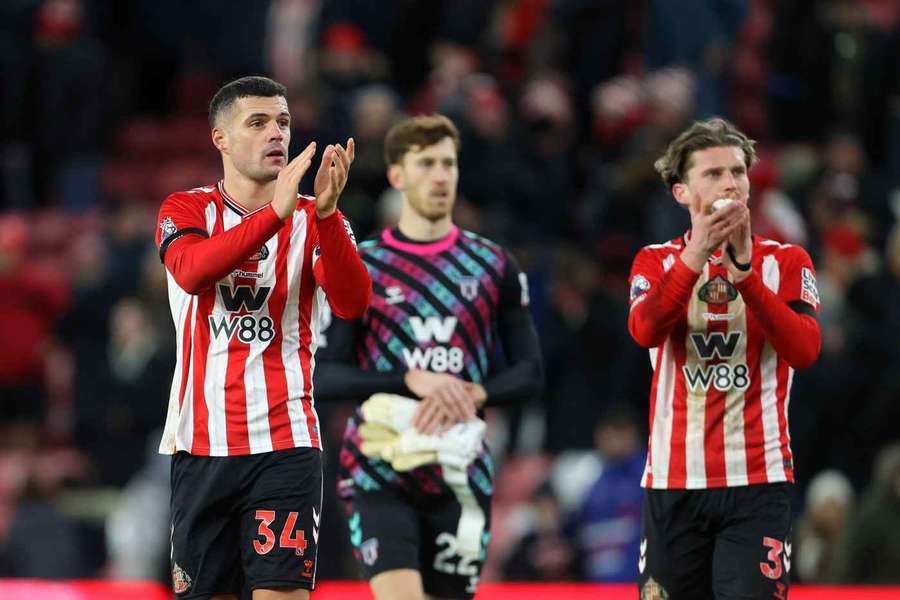 Captain Xhaka hails Sunderland’s 'good energy' after gritty Man City draw