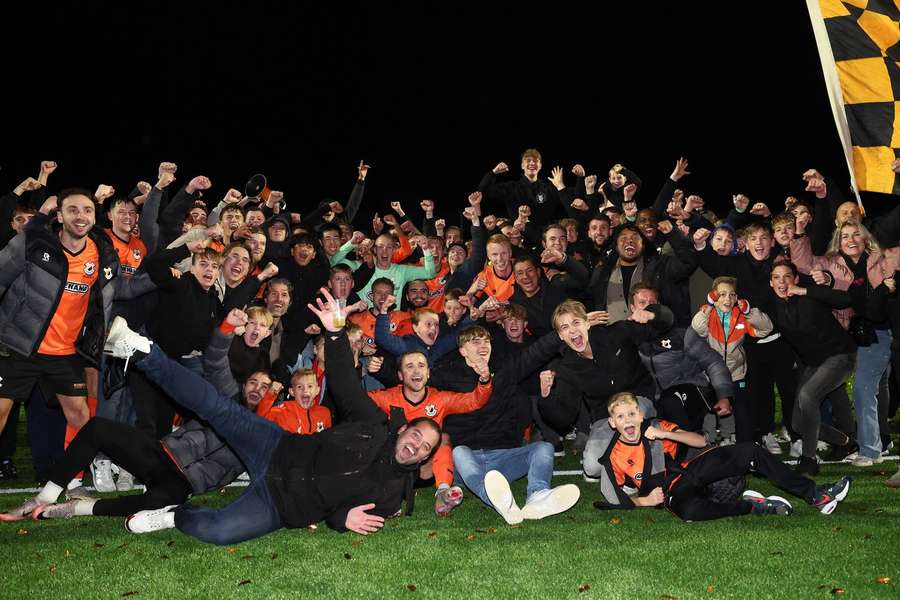 Katwijk won in de eerste ronde van Spakenburg