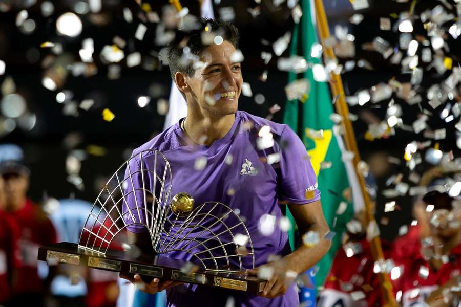 Sebastien Baez holte sich 2024 den Titel beim ATP-500er in Rio de Janeiro