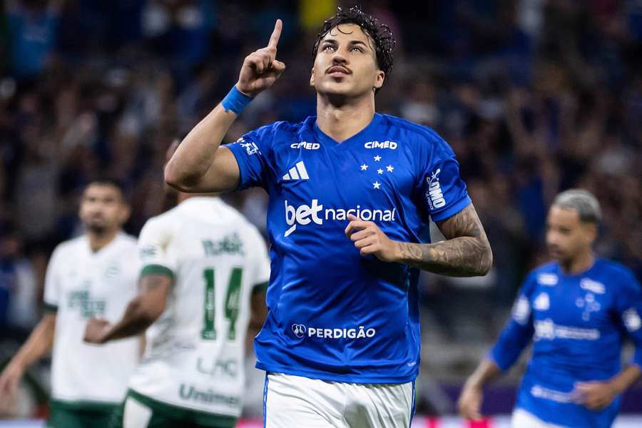 Kaio Jorge marcou o gol da vitória do Cruzeiro no Mineirão