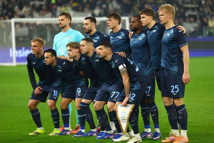 L'undici della Lazio allo Stadium L'undici della Lazio allo Stadium