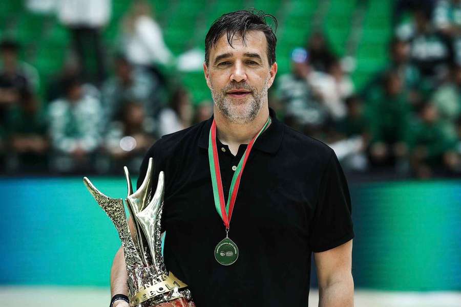 Ricardo Costa, coach of Sporting’s handball team