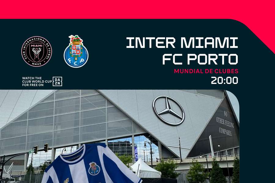 FC Porto mede forças com o Inter Miami, em Atlanta