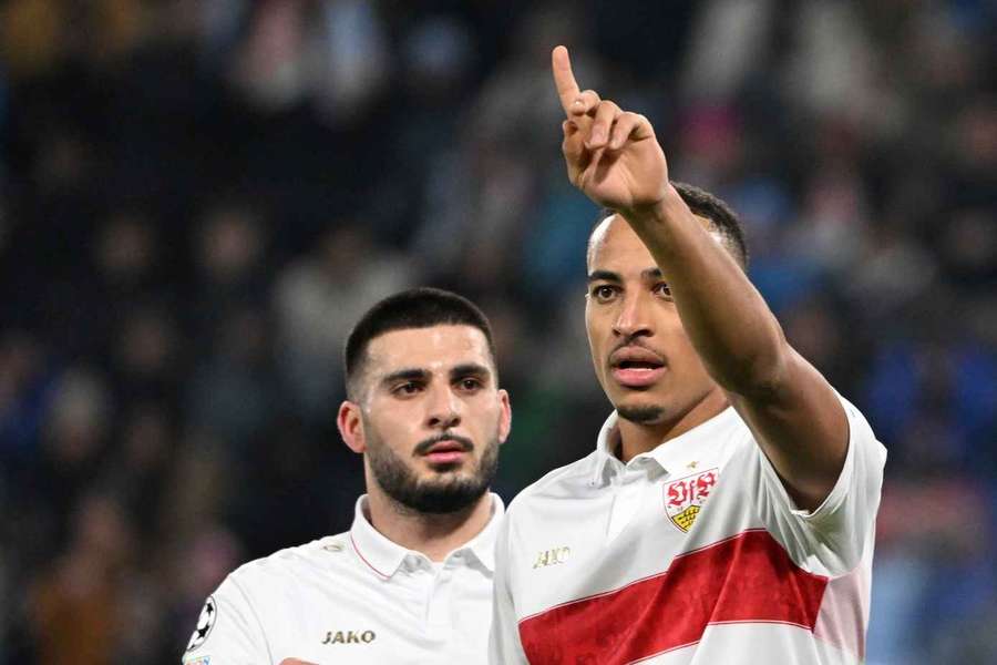 Leweling erzielte den ersten VfB-Doppelpack in der CL seit Mario Gomez.