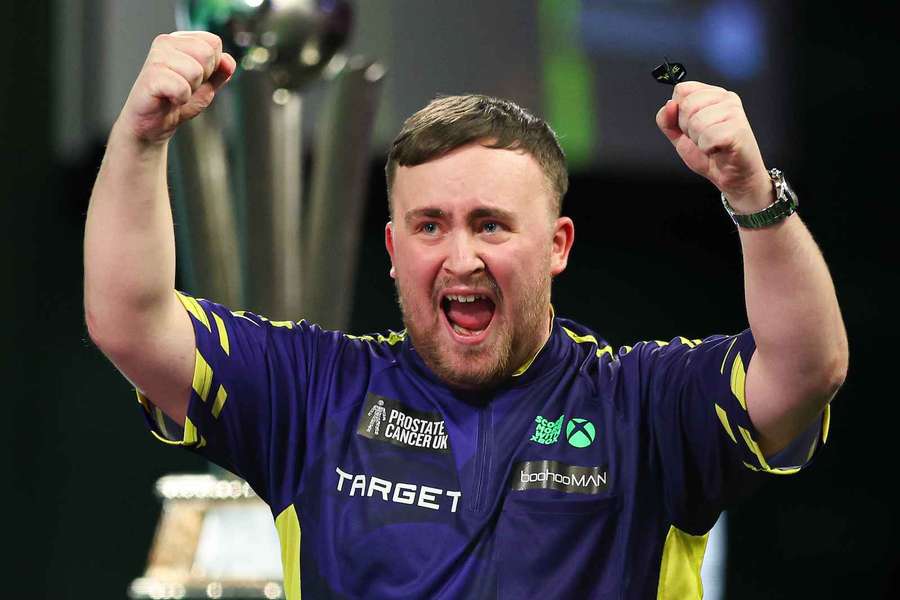 Luke Littler is amongst the most popular athletes on Flashscore in the UK