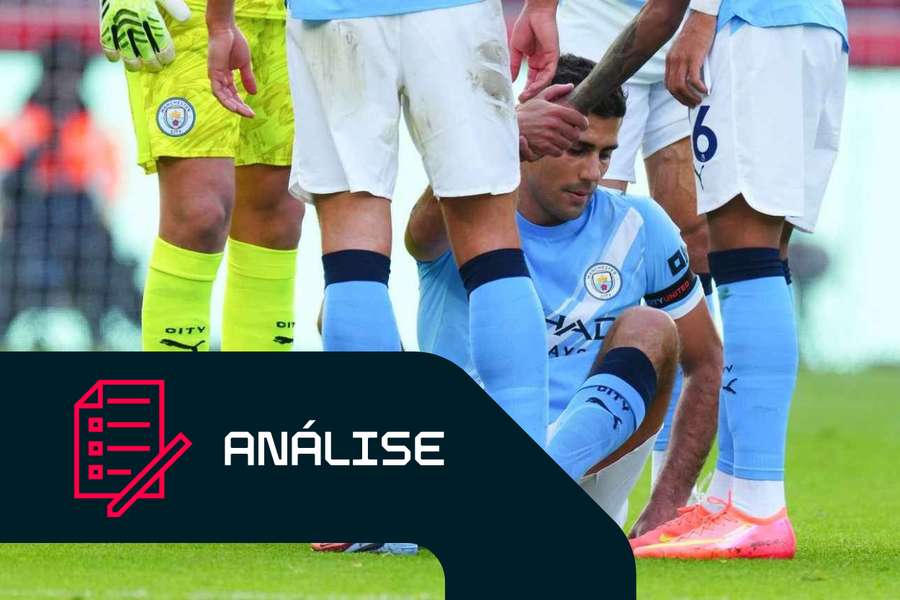 Rodri voltou a ressentir-se de lesão