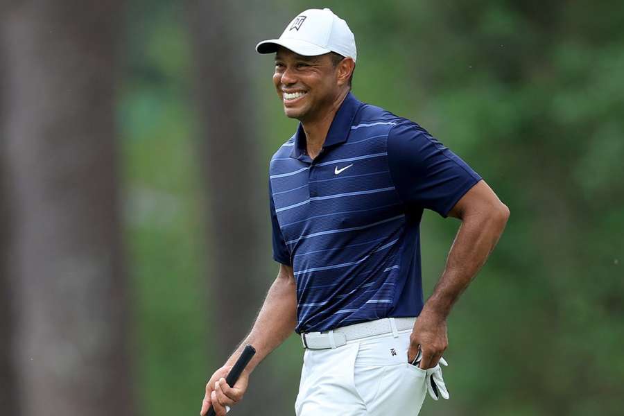 Tiger Woods je na Masters ve finálových kolech při 23. účasti za sebou a vyrovnal maximum Couplese a Garyho Playera.