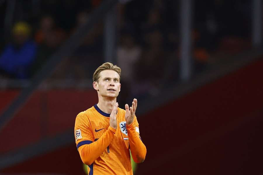 Netherlands' Frenkie de Jong