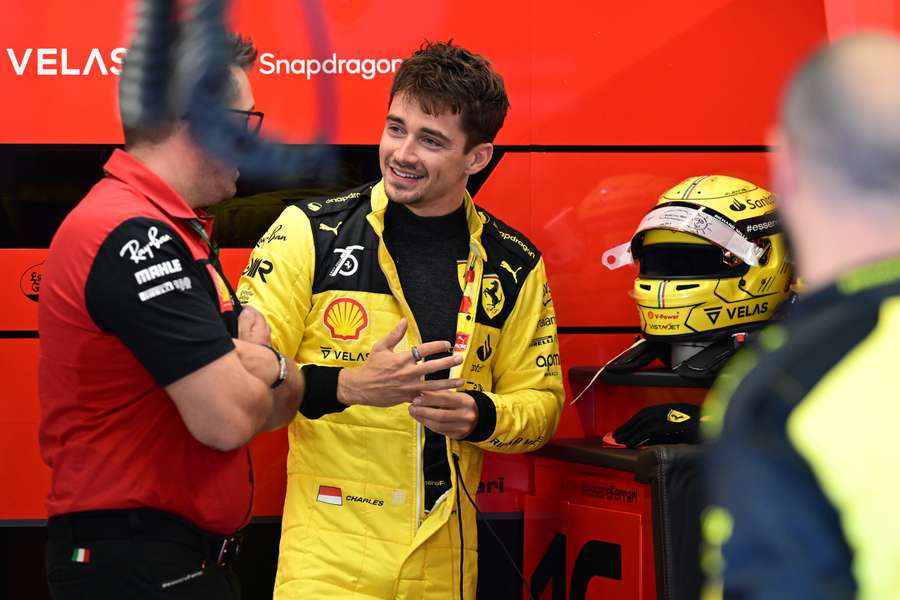 Leclerc hoping for no Ferrari blunders after taking Italian GP pole
