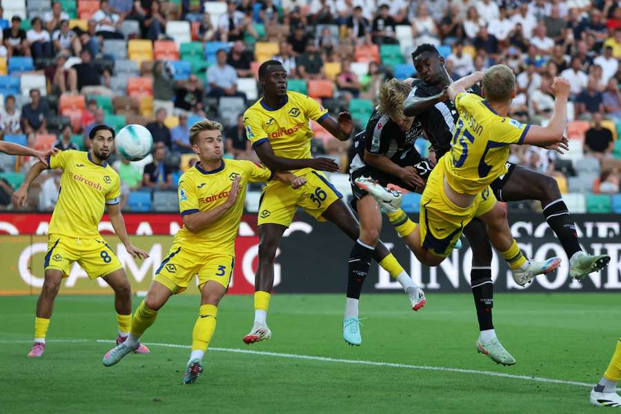 Il gol del momentaneo 1-0 di Kristensen