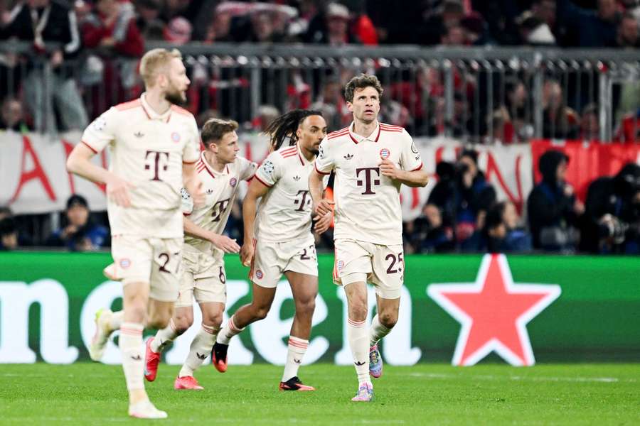 Thomas Müller se postaral o jediný gól Bayernu v úterním zápase proti Interu.