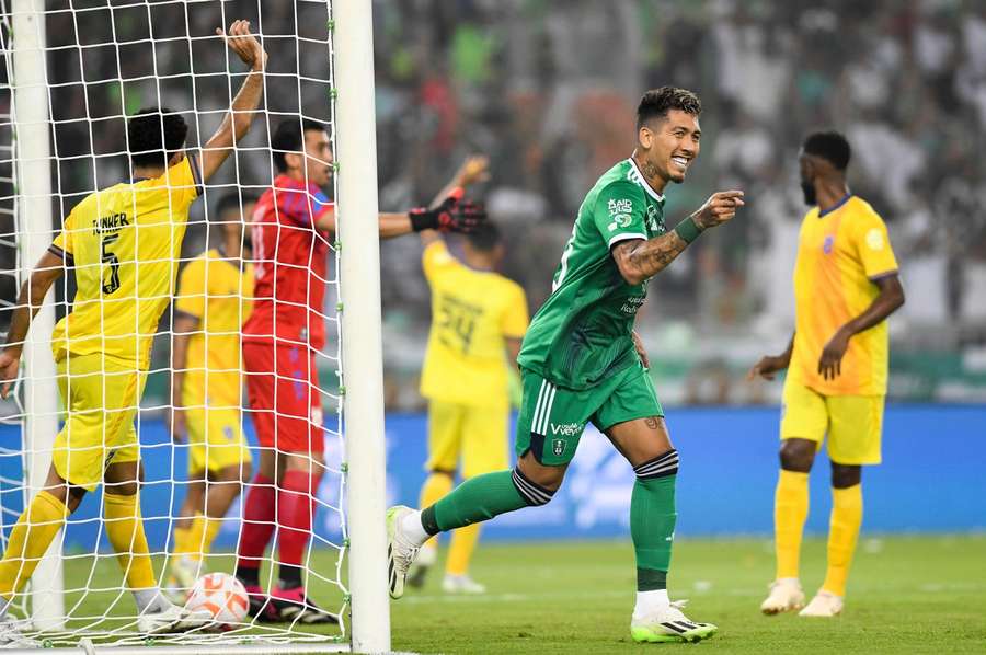 Brazilian forward and former Liverpool star Roberto Firmino hit a hat-trick on his Saudi Pro League debut 