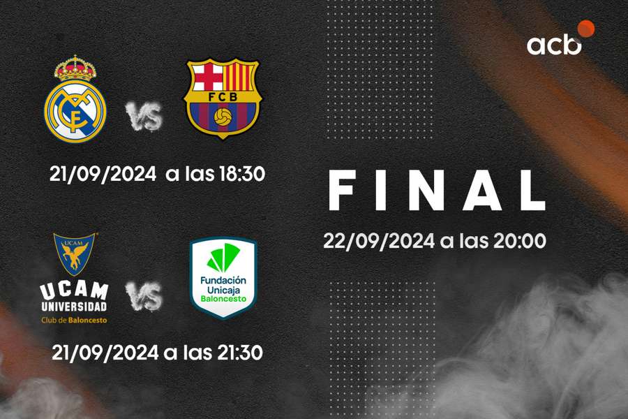 Cuadro de la Supercopa Endesa