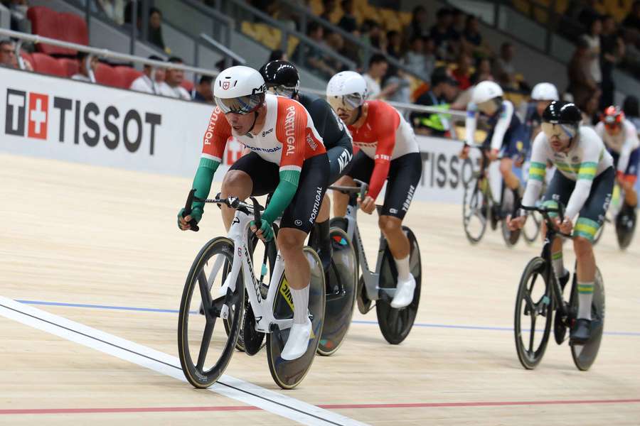 Iúri Leitão já tinha conquistado a medalha de ouro em omnium no sábado Iúri Leitão já tinha conquistado a medalha de ouro em omnium no sábado