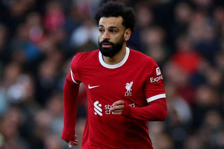 Salah é figura nos ingleses do Liverpool