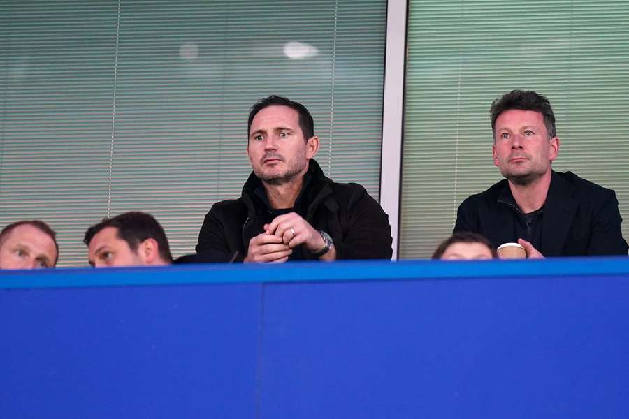 Frank Lampard em Stamford Bridge na passada terça-feira