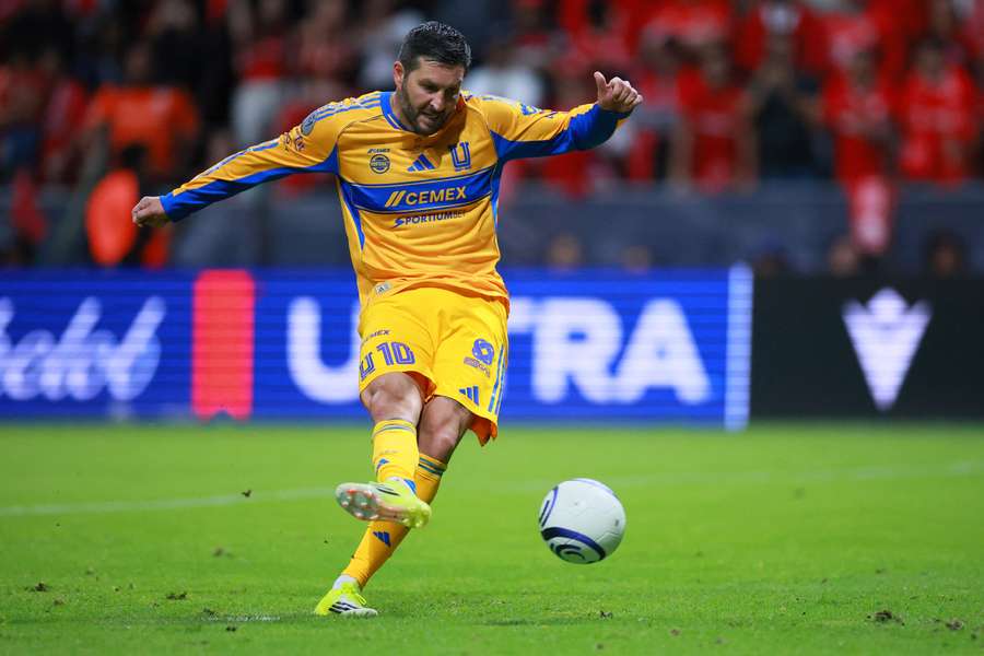 Gignac avec les Tigres samedi soir. Gignac avec les Tigres samedi soir.