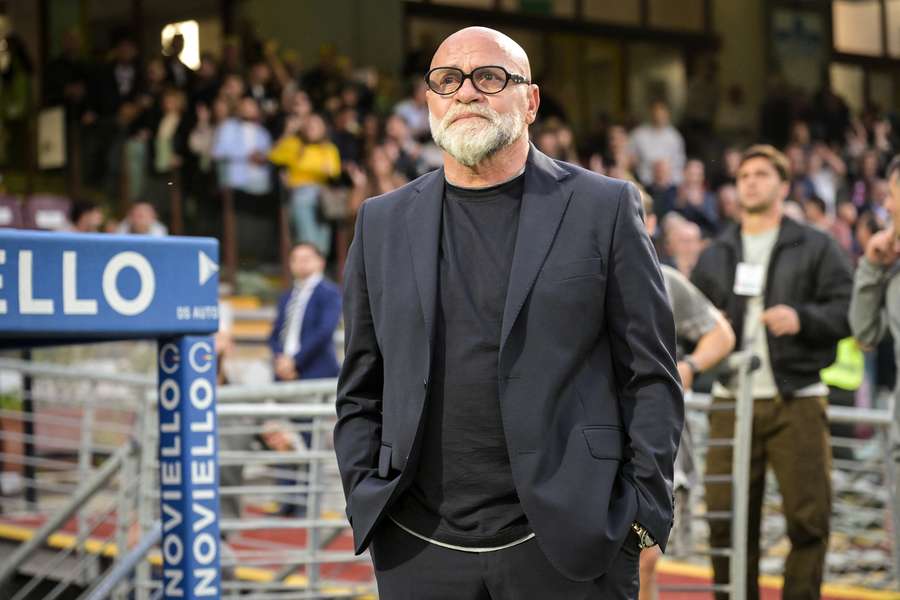 Serse Cosmi, allenatore della Salernitana Serse Cosmi, allenatore della Salernitana