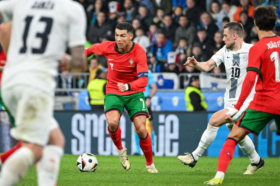 Cristiano Ronaldo col Portogallo