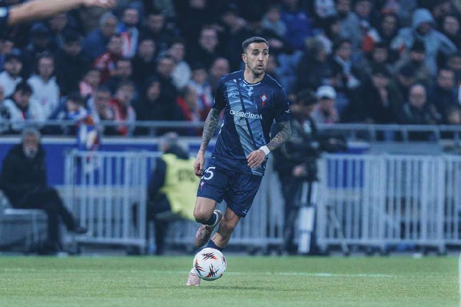 Matías Vecino, jugador del Celta de Vigo