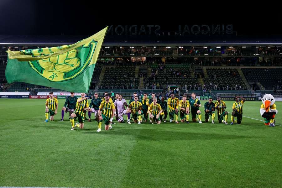 ADO Den Haag won vorige week met 2-1 van Volendam