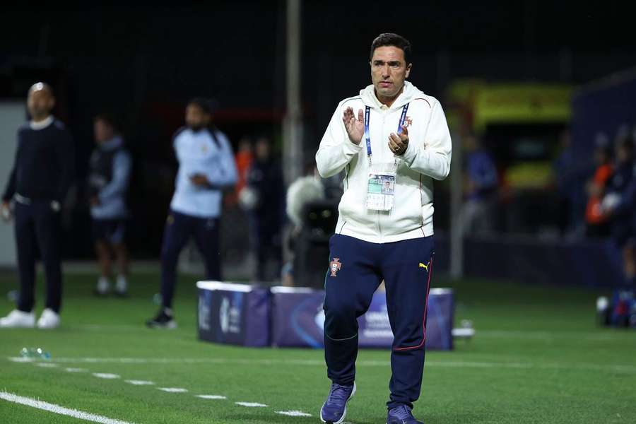 Rui Jorge, selecionador de Portugal sub-21