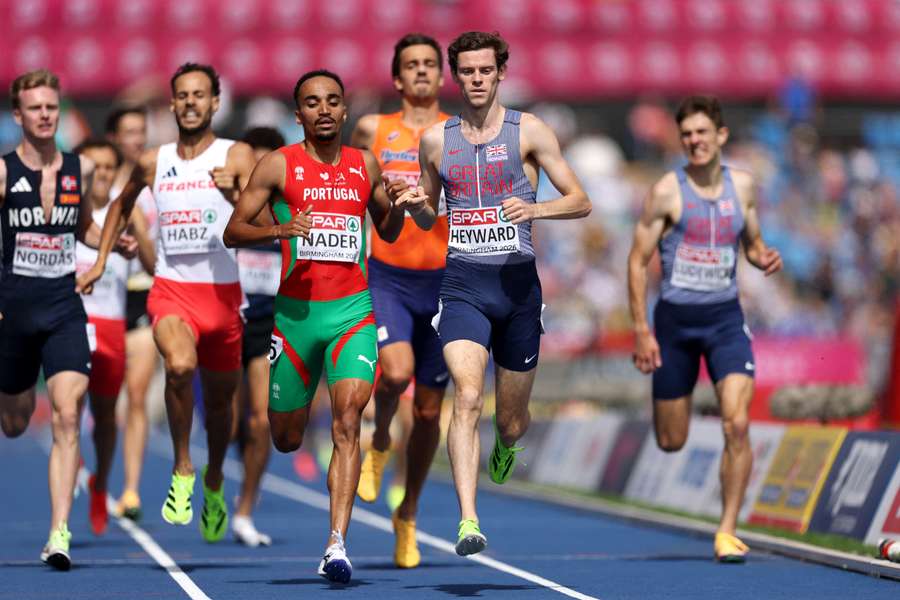 Atleta português Isaac Nader 