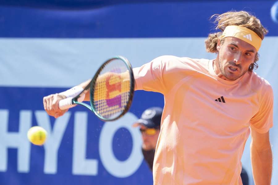 Stefanos Tsitsipas, en Gstaad