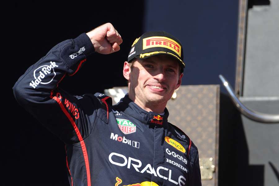 Verstappen après sa victoire à Austin.