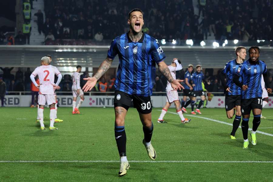 La Atalanta goleó al final a la Fiorentina en la vuelta de semifinales de la Copa italiana