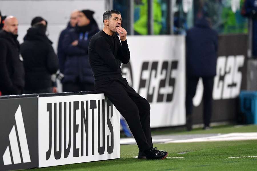 Sergio Conceiçao durante la gara dello scorso fine settimana contro la Juventus