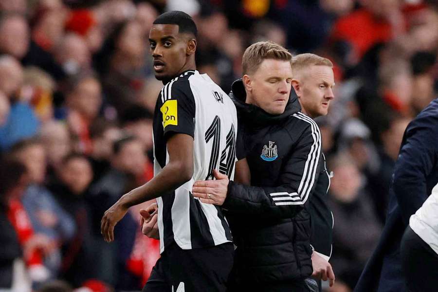 The future of Isak still remains uncertain at Newcastle