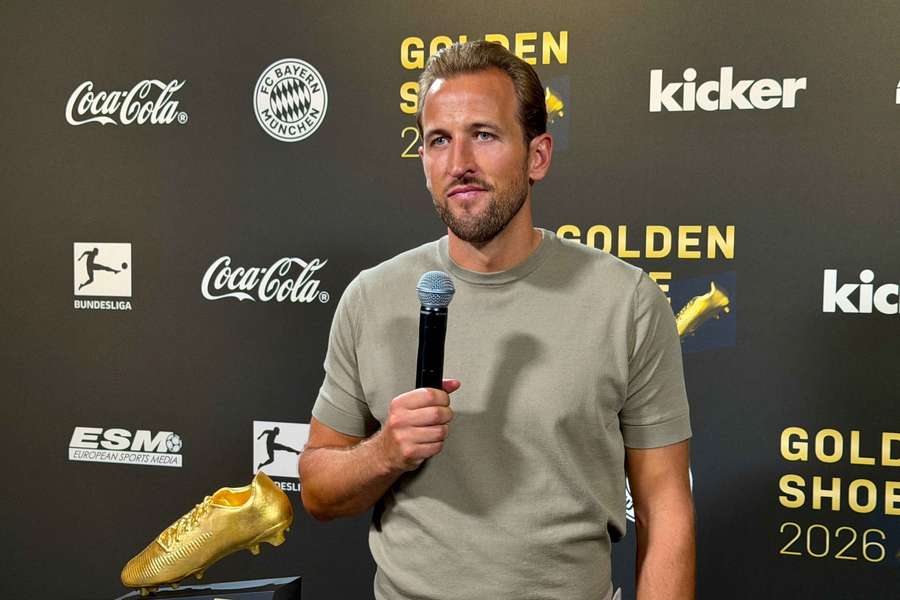 Harry Kane la decernarea Ghetei de Aur Harry Kane la decernarea Ghetei de Aur