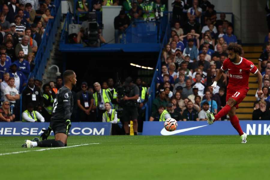 Salah teve gol anulado pela arbitragem