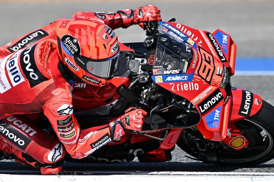 Marc Marquez dominated pre-season testing on his factory Ducati