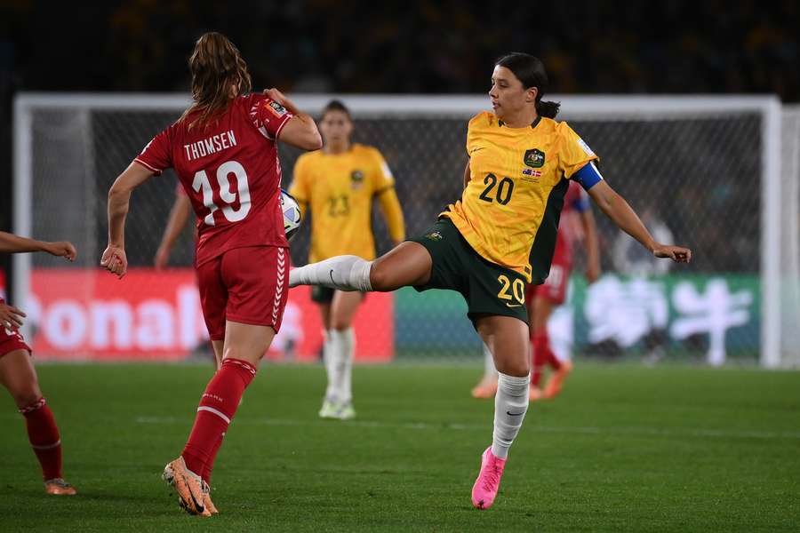 Sam Kerr fik sine første minutter til slutrunden